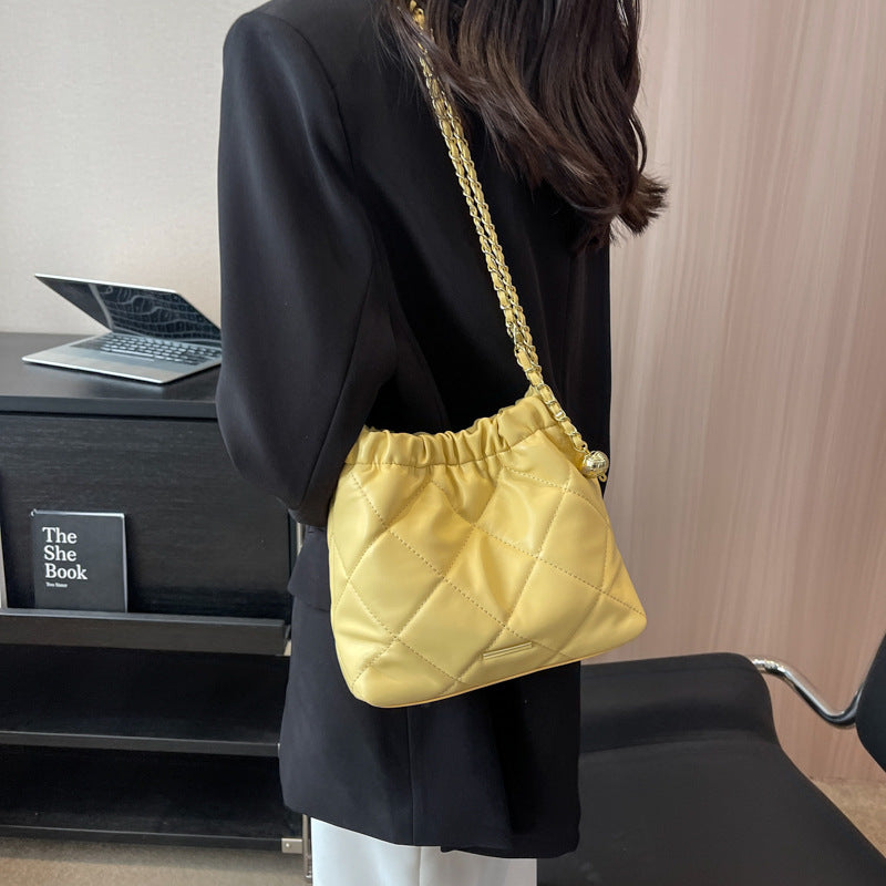 Casual Rhombus Shoulder Bag