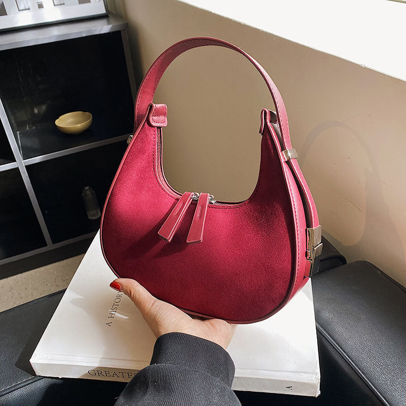 High-Grade Matte French Minority Handbags