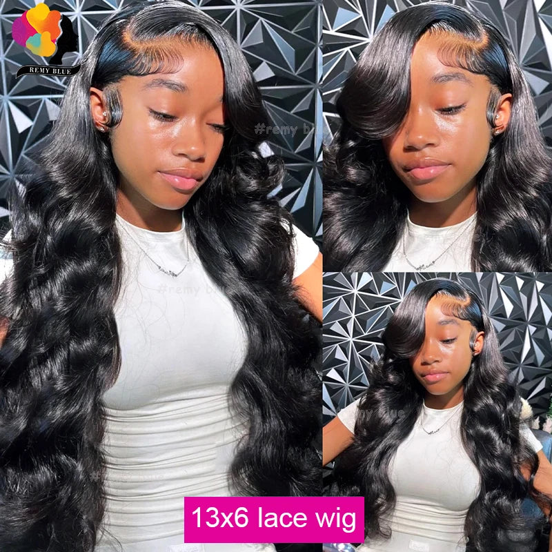 30 Inch 13x4 13x6 HD Body Wave Lace Front Wig Pre Plucked Loose Wave Lace Frontal Wig 100% Remy Human Hair Wigs For Black Women