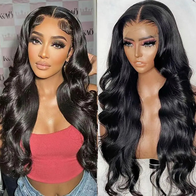 30 32 Inch 180 Density 13x6 Body Wave Lace Frontal Human Hair Wig Brazilian 13x4 Hd Lace Frontal Human Hair Wigs For Women