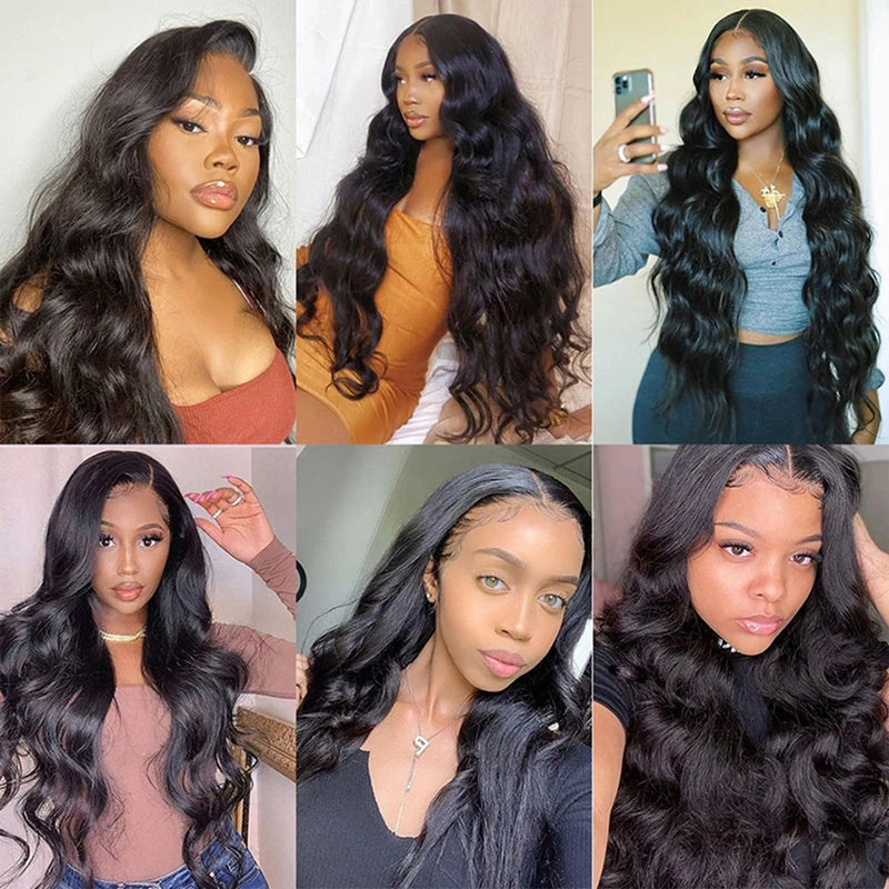 Bling Hair Body Wave 13x4 13x6 Lace Front Wig Human Hair For Women Brazilian Hair 4x4 Lace Closure Wis Pre Plucked 360 Lace Wigs