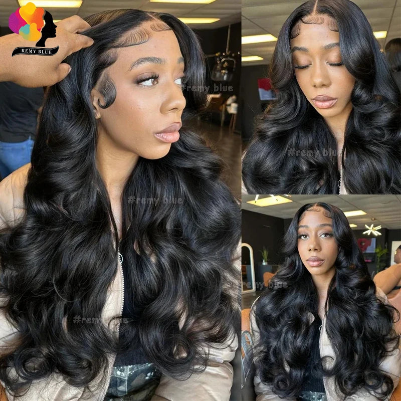 30 Inch 13x4 13x6 HD Body Wave Lace Front Wig Pre Plucked Loose Wave Lace Frontal Wig 100% Remy Human Hair Wigs For Black Women