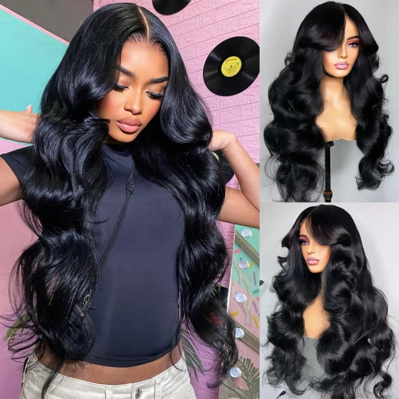 30 32 Inch 180 Density 13x6 Body Wave Lace Frontal Human Hair Wig Brazilian 13x4 Hd Lace Frontal Human Hair Wigs For Women