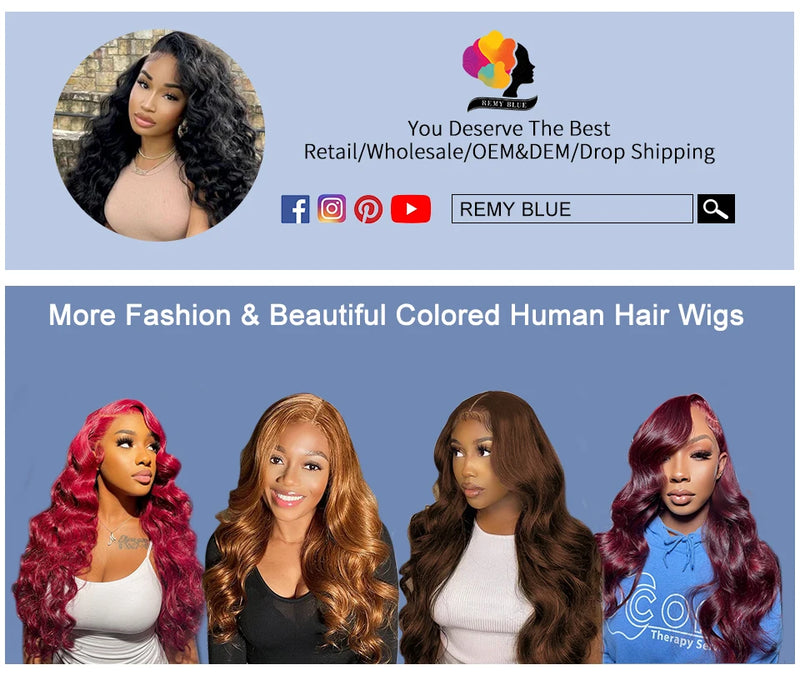 30 Inch 13x4 13x6 HD Body Wave Lace Front Wig Pre Plucked Loose Wave Lace Frontal Wig 100% Remy Human Hair Wigs For Black Women