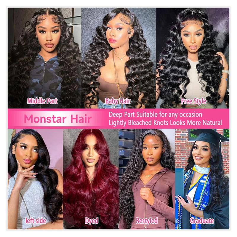 400 Density Body Wave 13x6 HD Lace Front Human Hair Wig Raw Vietnamese Hair PrePlucked 13x4 Lace Frontal Wig Human Hair 360 Lace