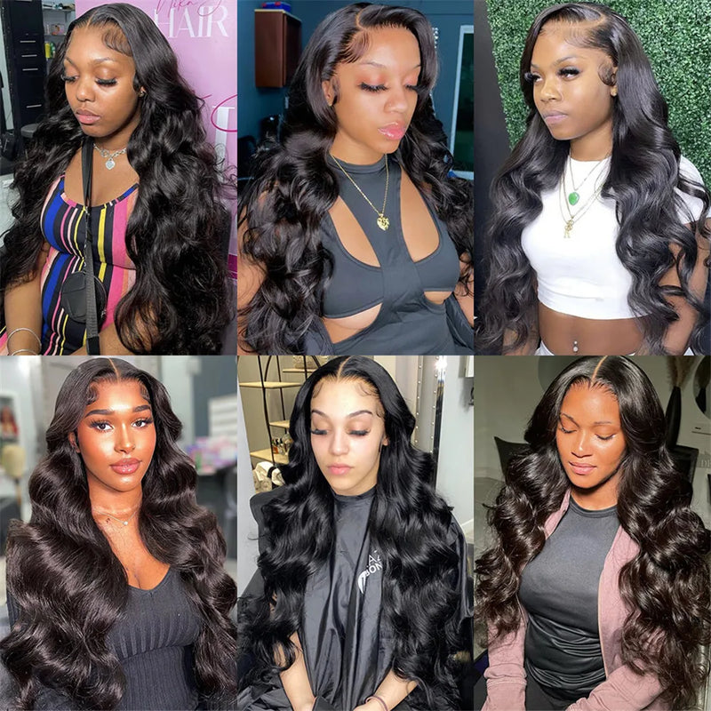 13x6 Hd Lace Frontal Wig Human Hair 13x4 Body Wave Human Hair Wigs For Black Women 30 40 Inch Lace Front Human Hair Wig