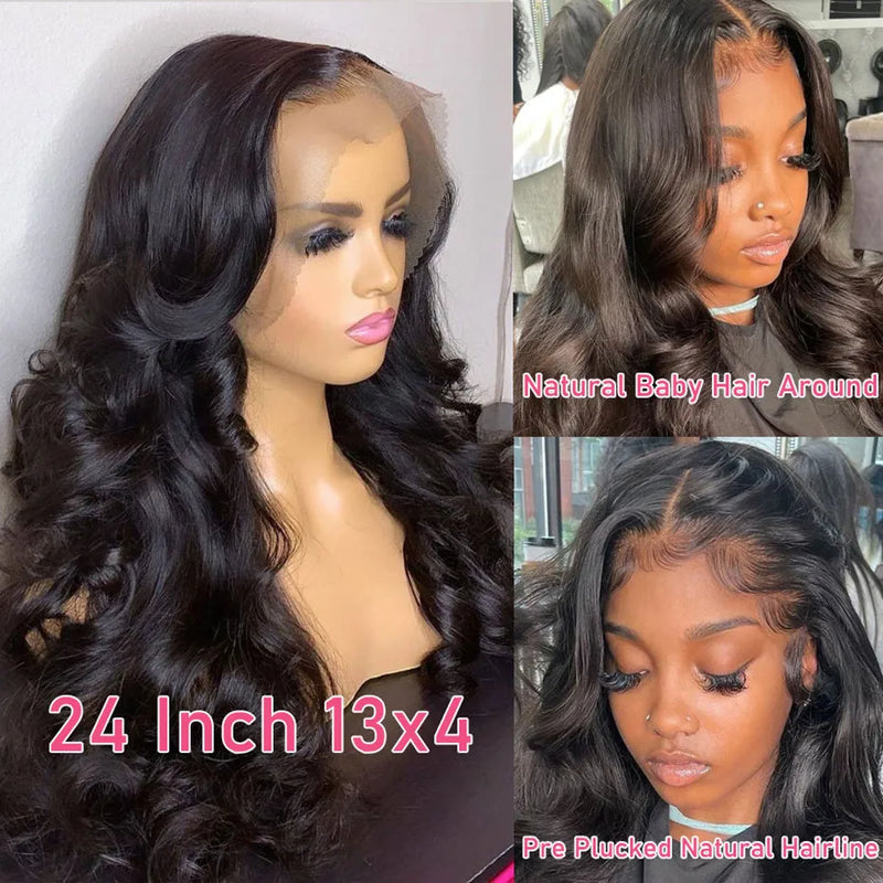 Bling Hair Body Wave 13x4 13x6 Lace Front Wig Human Hair For Women Brazilian Hair 4x4 Lace Closure Wis Pre Plucked 360 Lace Wigs