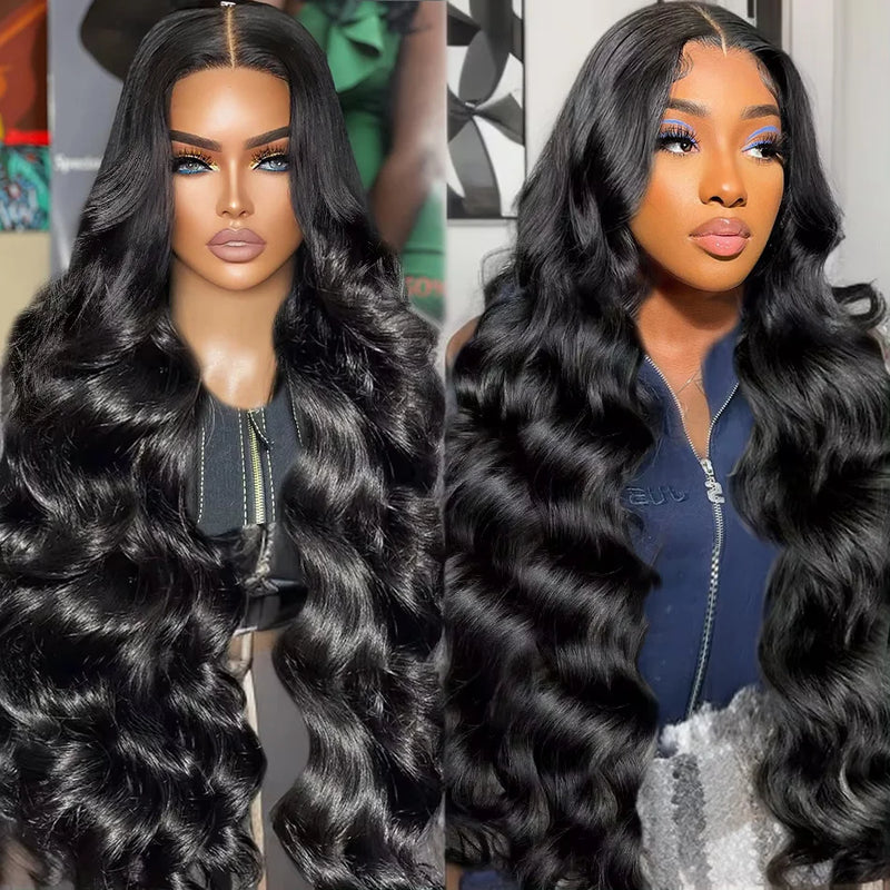 Luvin Transparent Brazilian 13x4 Hd Lace Frontal Human Hair Wigs For Women 30 32 Inch 13x6 Body Wave Lace Frontal Human Hair Wig