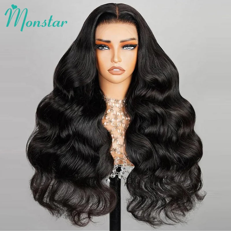 400 Density Body Wave 13x6 HD Lace Front Human Hair Wig Raw Vietnamese Hair PrePlucked 13x4 Lace Frontal Wig Human Hair 360 Lace