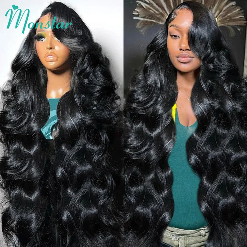 400 Density Body Wave 13x6 HD Lace Front Human Hair Wig Raw Vietnamese Hair PrePlucked 13x4 Lace Frontal Wig Human Hair 360 Lace